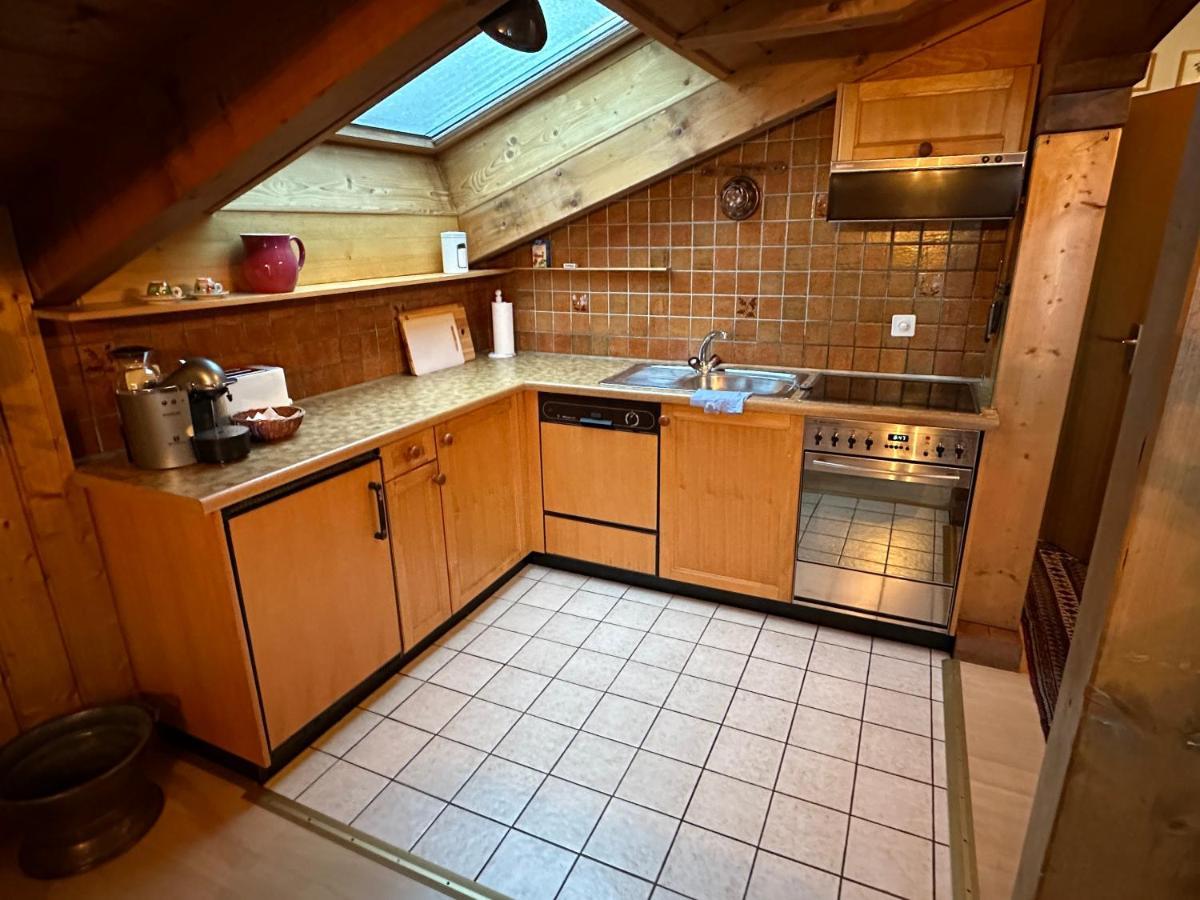 Dachwohnung Mit Charme Im Haus Luchre, Zermatt Exteriör bild